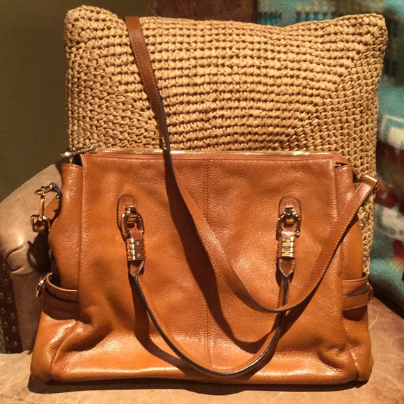 kattee Handbags - Kattee travel bag office purse rodeo weekend satchel boho cowgirl saddle color